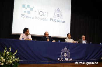Os participantes abordaram a importância da atuação da Universidade, governo e empresas para a inovação