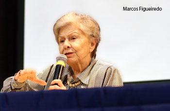 A professora Eunice Durham, da USP