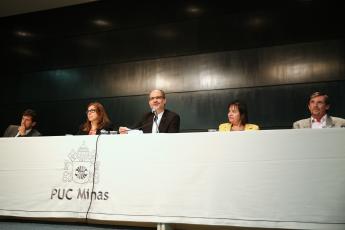 No <i>Campus</i> Coração Eucarístico, foram empossados os diretores do ICBS, Icei e FCA, além de membros de colegiados e departamentos