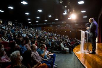 Dom Walmor foi o convidado do 1º Encontro de Formação Identitária para Docentes